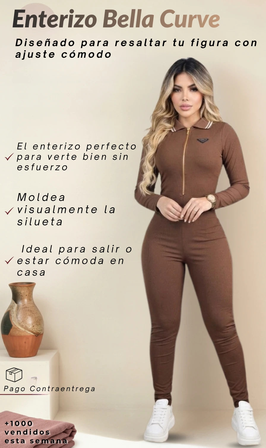 Enterizo Bella Curve