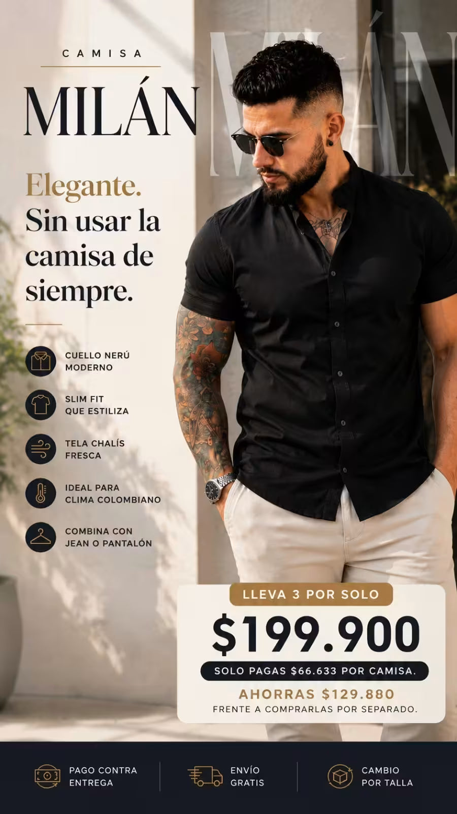 Camisa Milán